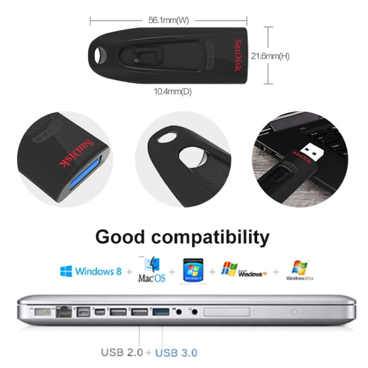 SanDisk CZ48 USB 3.0 High Speed Business Encrypted U Disk