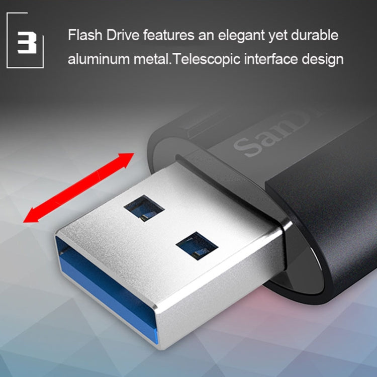 SanDisk CZ880 High Speed Metal USB 3.1 Business Encrypted Solid State Flash Drive U Disk