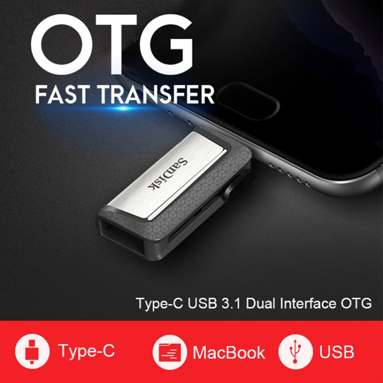 SanDisk SDDDC2 Type-C + USB 3.1 High Speed Mobile Phone OTG U Disk