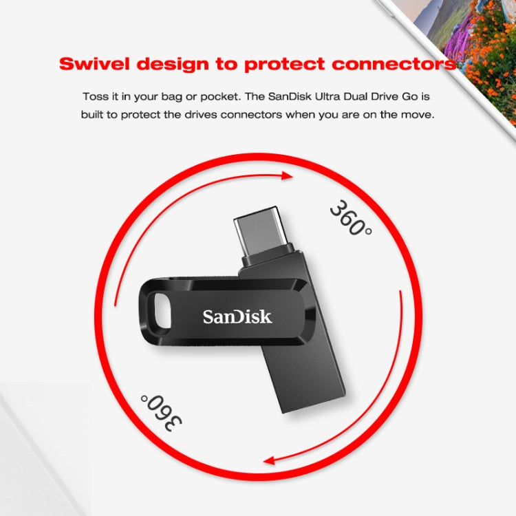 SanDisk Type-C + USB 3.1 Interface OTG High Speed Computer Phone U Disk