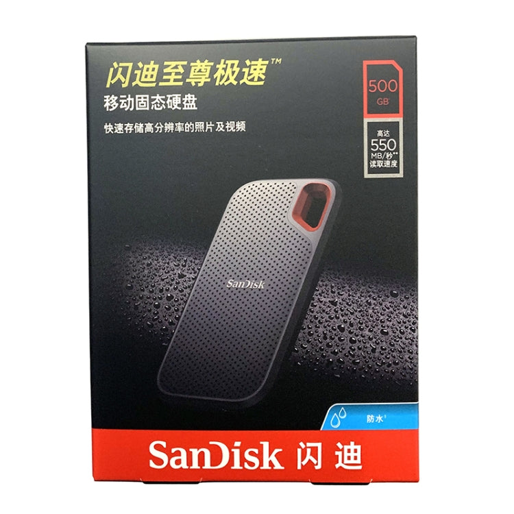 SanDisk E60 High Speed USB 3.1 Computer Mobile SSD Solid State Drive