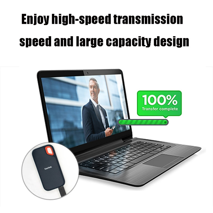 SanDisk E60 High Speed USB 3.1 Computer Mobile SSD Solid State Drive