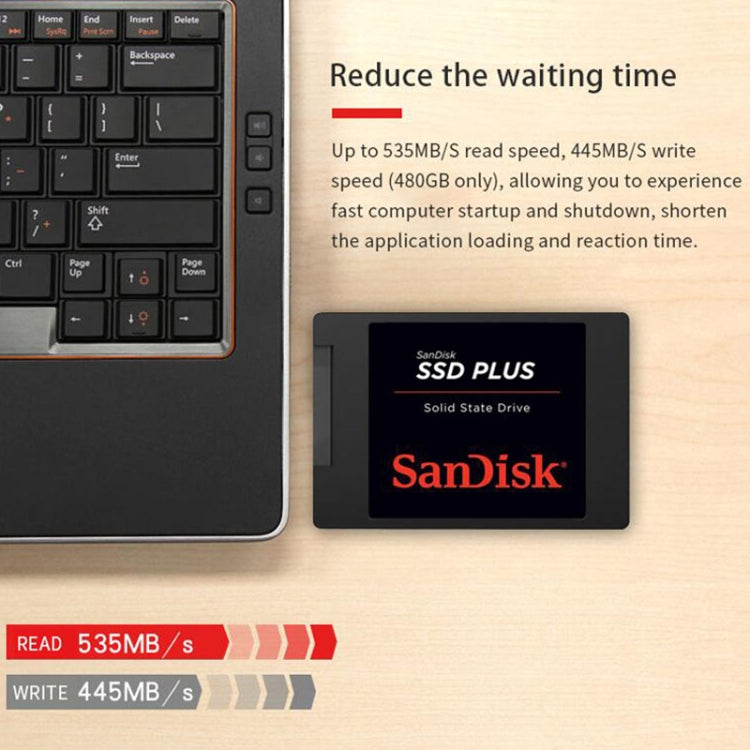 SanDisk SDSSDA 2.5 inch Notebook SATA3 Desktop Computer Solid State Drive