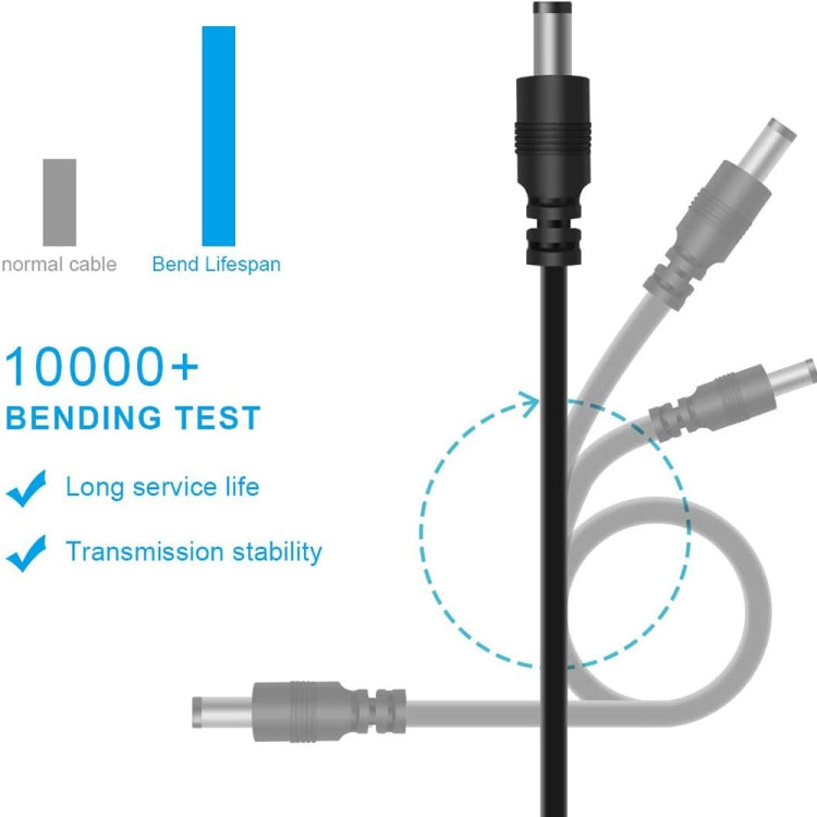 DC Power Cord USB Multi-Function Interchange Plug USB Charging Cable