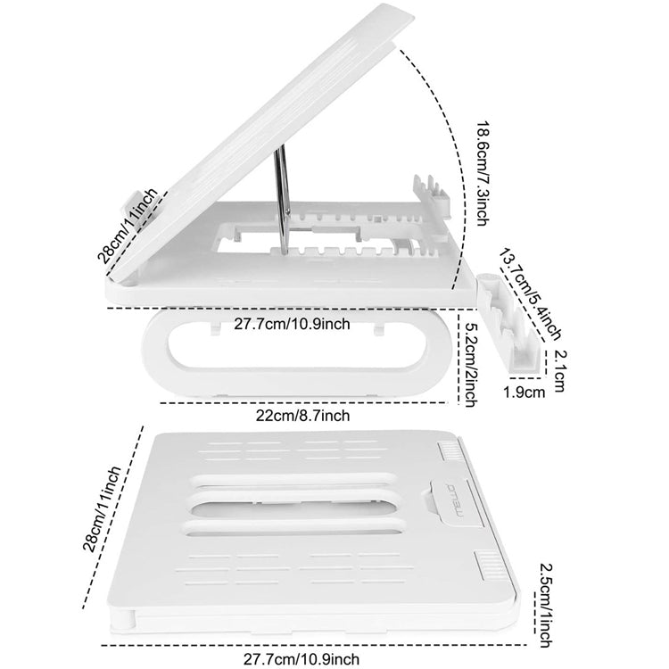 A23 Foldable Notebook Stand With 10-Speed Adjustment Computer Cooling Lifting Stand