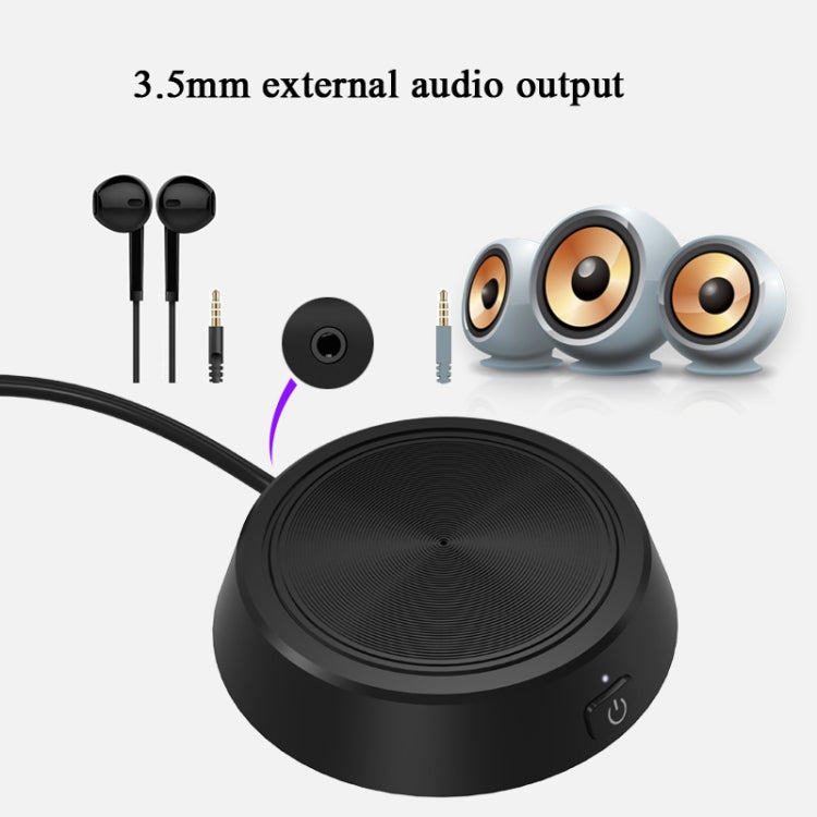 360-Degree Pickup Video Voice Call USB Omnidirectional Microphone Conference Microphone Webcast Microphone