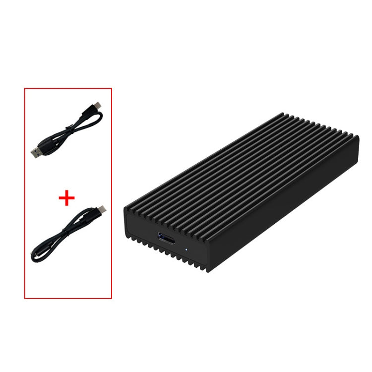 M.2 NVME / NGFF Mobile Hard Disk Box TYPE-C3.1 Notebook External Solid State Drive Box, Style: