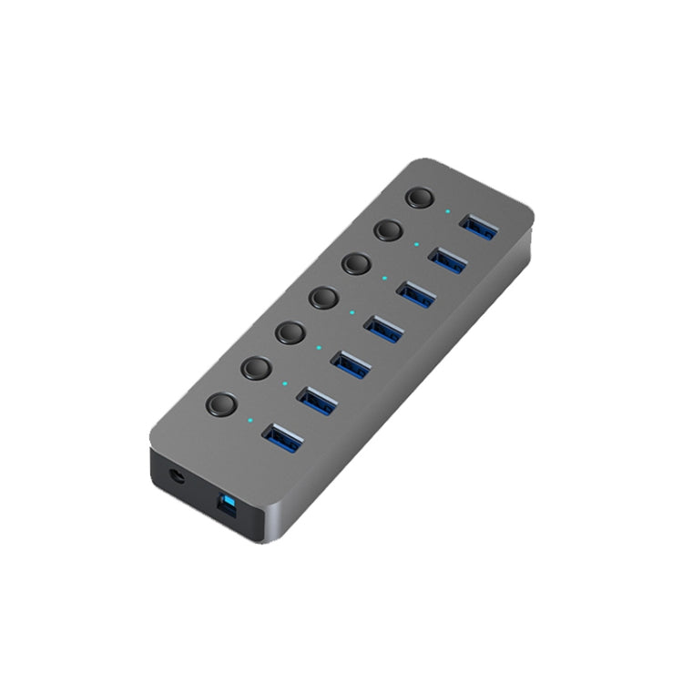 Blueendless USB Splitter Aluminum Alloy QC Fast Charge Expander