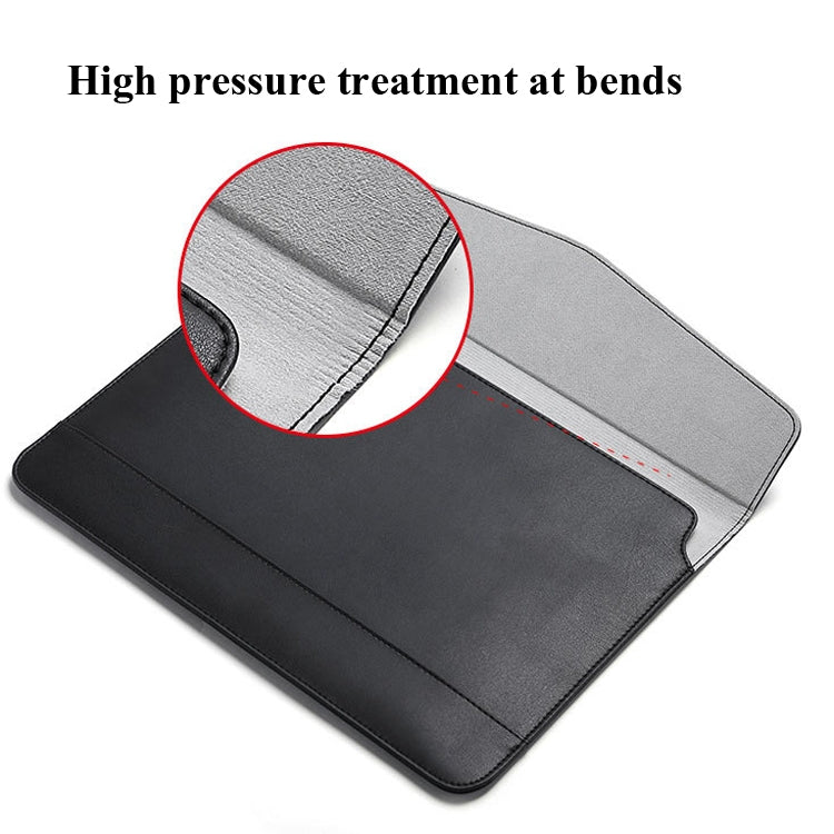 Horizontal  Embossed Notebook Liner Bag Ultra-Thin Magnetic Holster