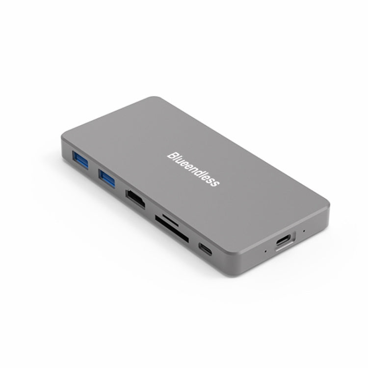 Blueendless Mobile Hard Disk Box Dock Type-C To HDMI USB3.1 Solid State Drive, Style: