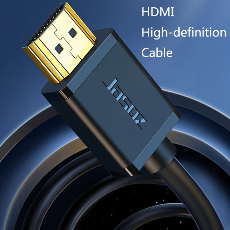 Jasoz 4K HDMI High-Definition Projector Cable Computer Video Cable Oxygen-Free Copper Core, Cable Length: