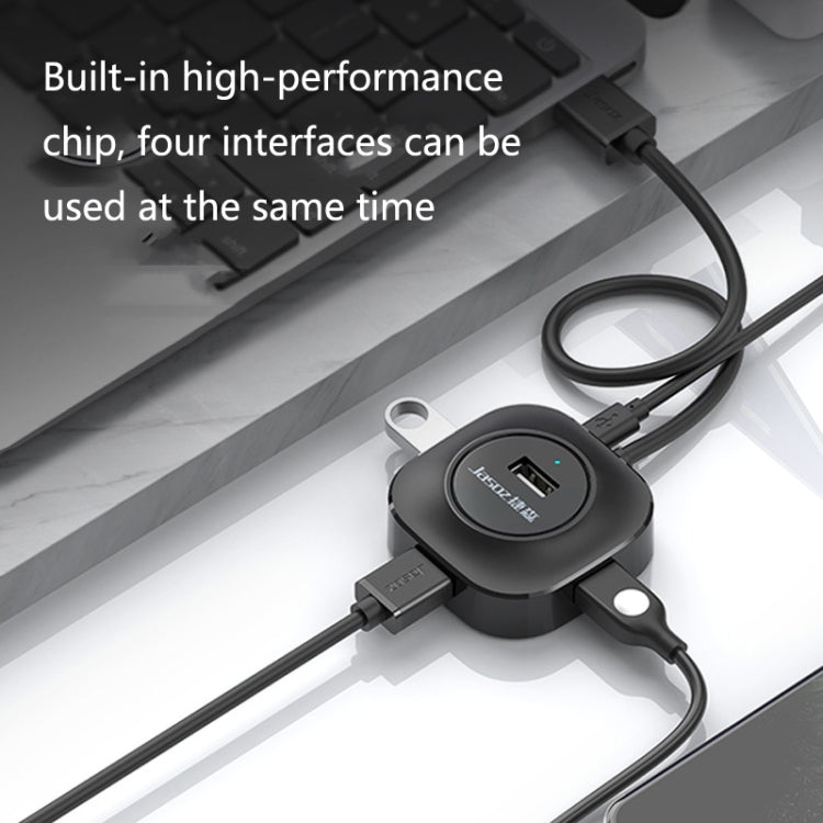 Jasoz High-Speed USB2.0 4-Ports HUB 1 to 4 Docking HUB