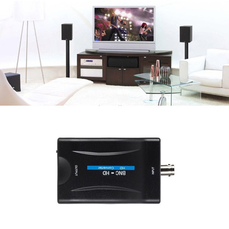 ZHQ015 BNC to HD Audio And Video Converter HD 1080P Monitoring Coaxial Conversion Display