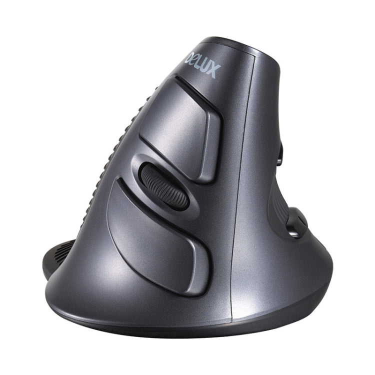 DELUX M618 6-Keys Vertical Snail Ergonomic Wireless Mouse