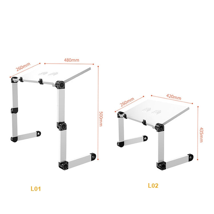 Oatsbasf Folding Computer Desk Laptop Stand Foldable Lifting Heightening Storage Portable Rack,Style: