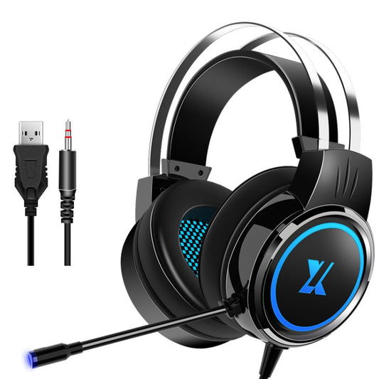 Heir Audio Head-Mounted Gaming Wired Headset With Microphone