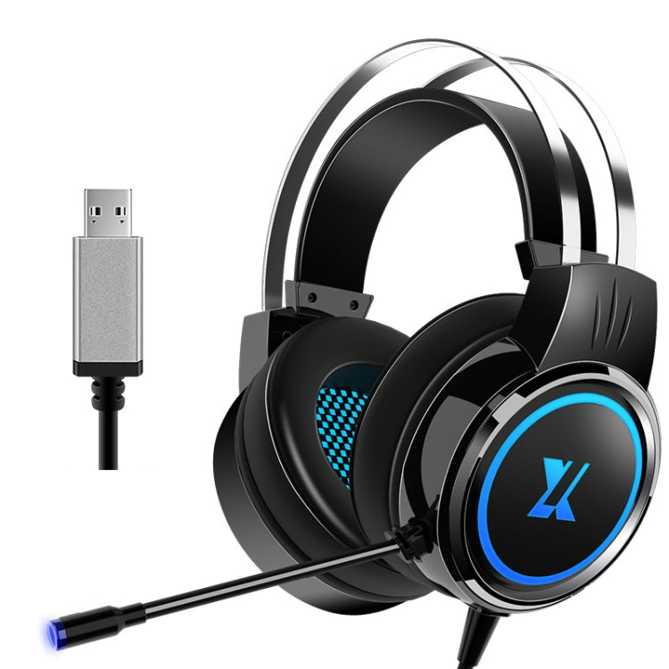 Heir Audio Head-Mounted Gaming Wired Headset With Microphone