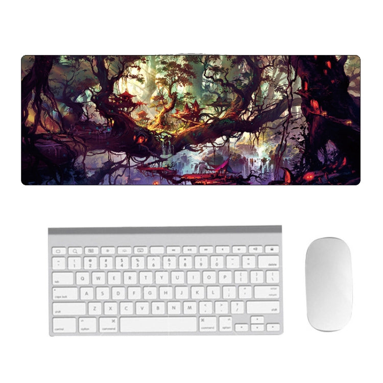 Hand-Painted Fantasy Pattern Mouse Pad, Size:, Series 1