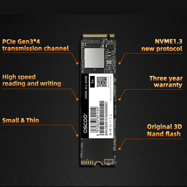 OSCOO ON900 NVME SSD Solid State Drive