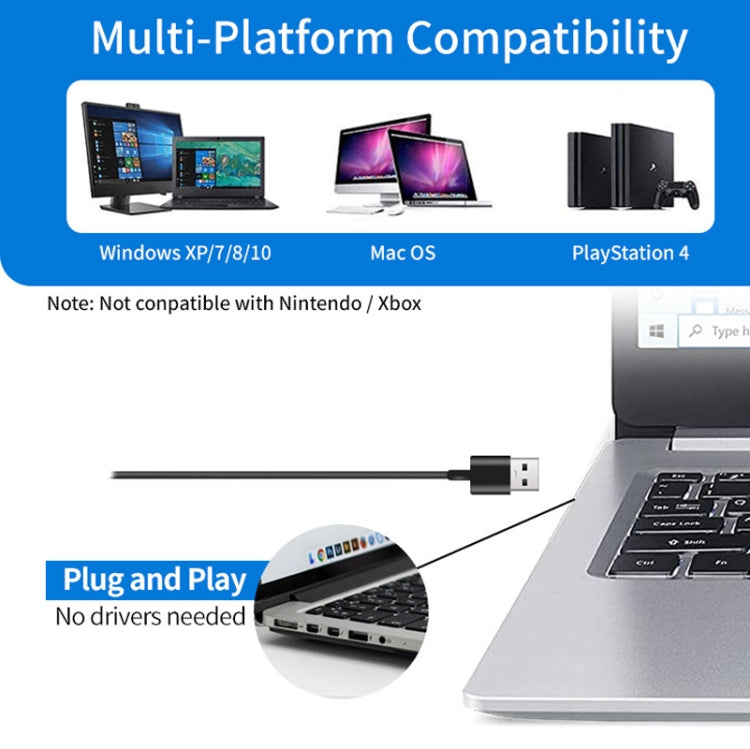 MI520 Desktop Computer Gooseneck Condenser Microphone