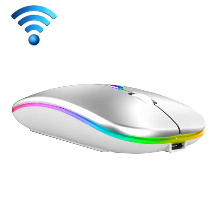 C7002 2400DPI 4 Keys Colorful Luminous Wireless Mouse