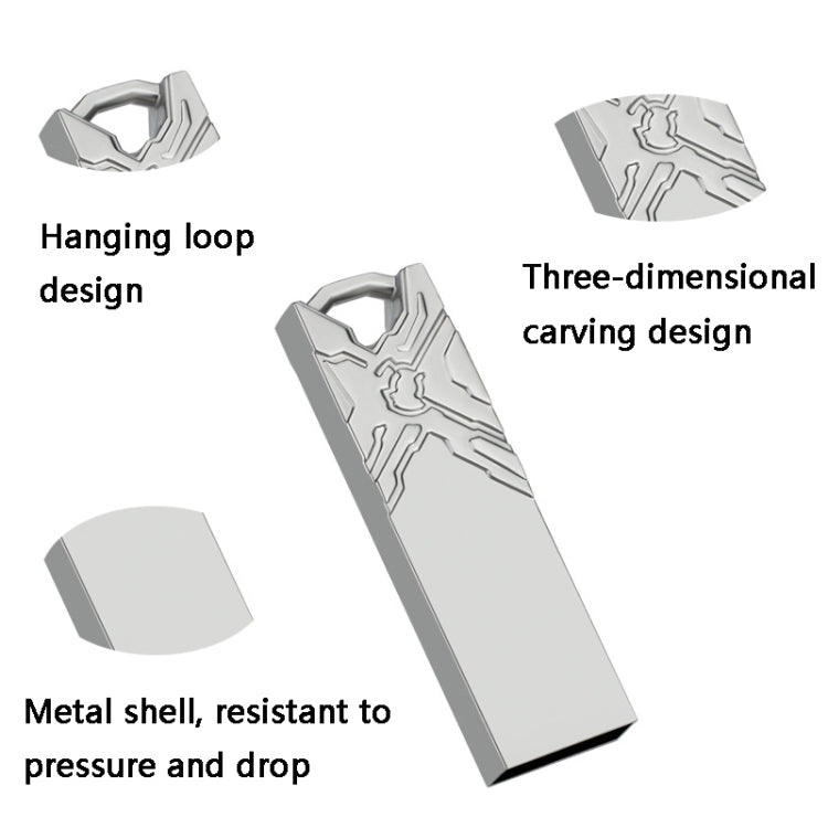 Jg1 USB 2.0 High-Speed Metal Engraving Car USB Flash Drives