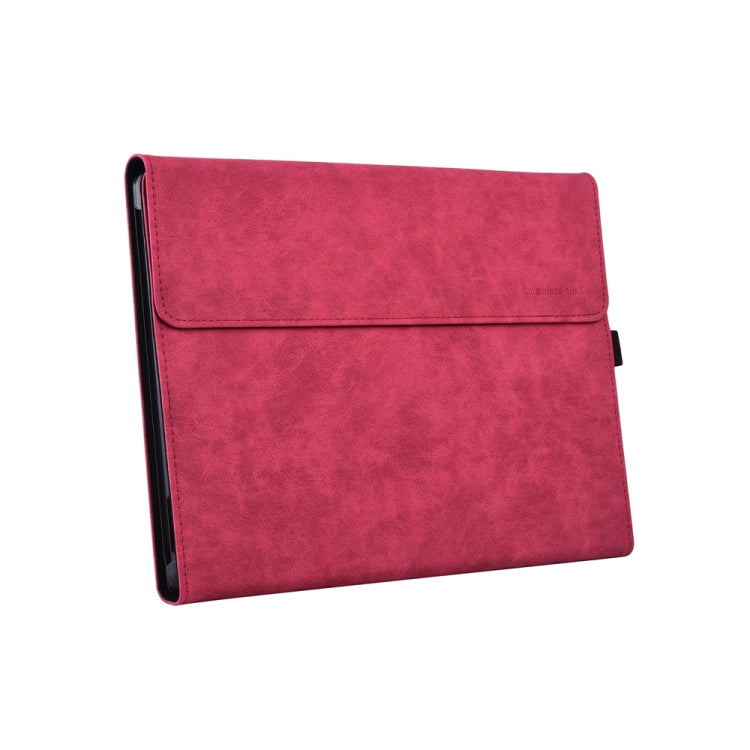 13 inch Leather Tablet Protective Case For Microsoft Surface Pro X