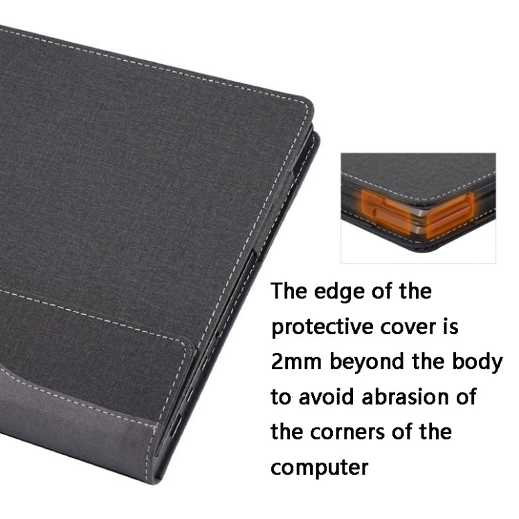 Laptop Leather Anti-Fall Protective Case