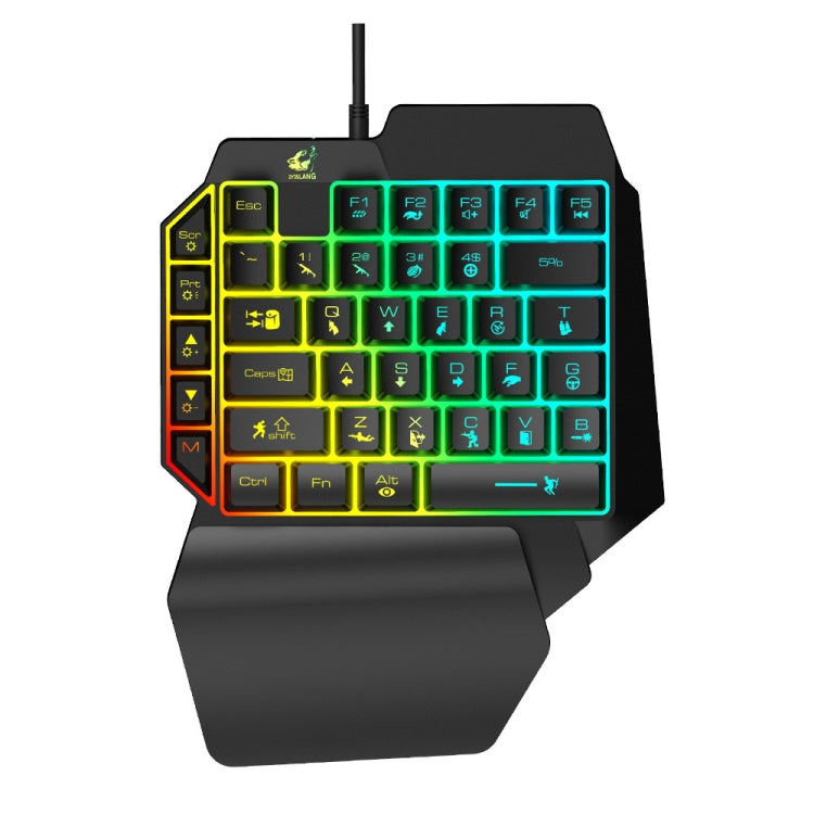 ZIYOU LANG K15 Robotic Sense One-Handed Gaming Keyboard