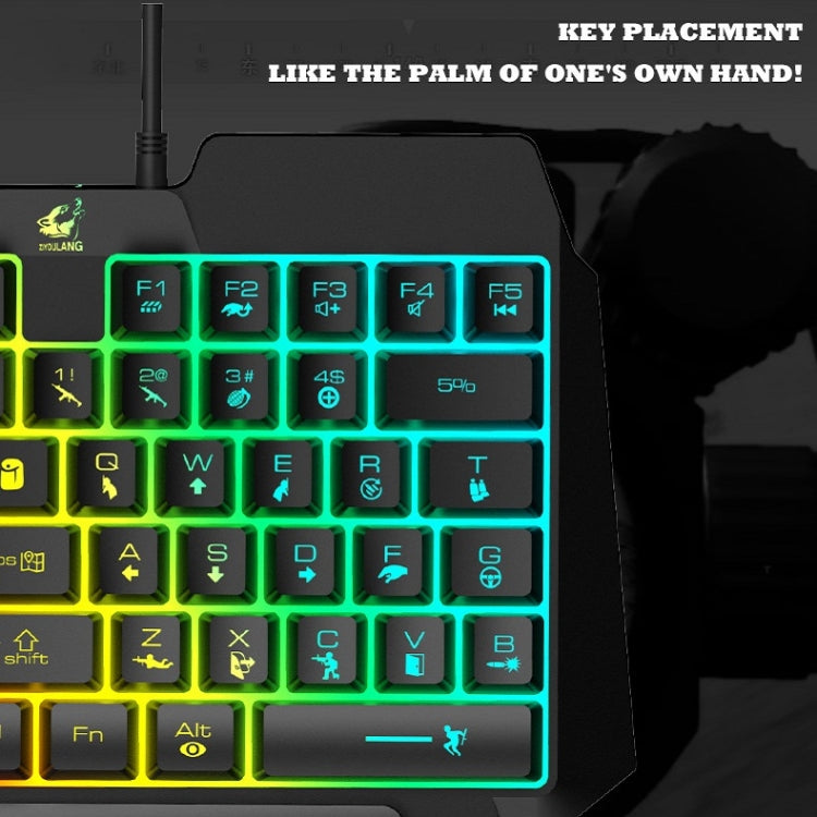 ZIYOU LANG K15 Robotic Sense One-Handed Gaming Keyboard