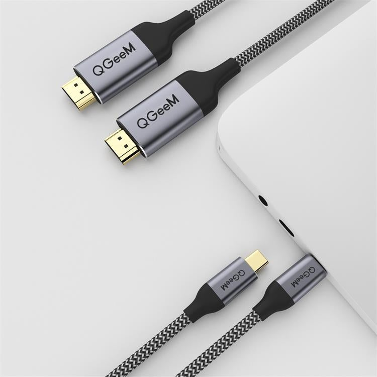 QGeeM QG-UA09 Type-C To HDMI Cable