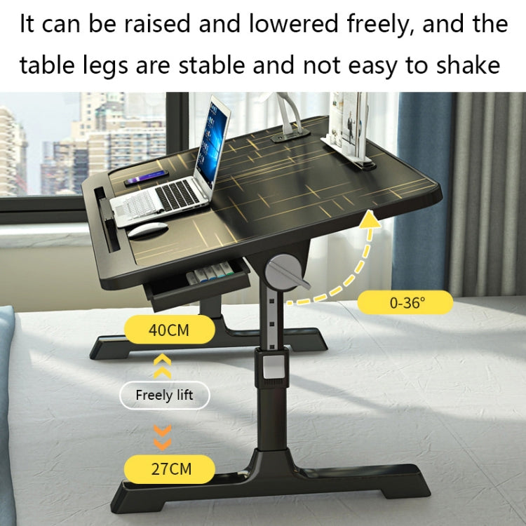 N6 Liftable and Foldable Bed Computer Desk, Style: