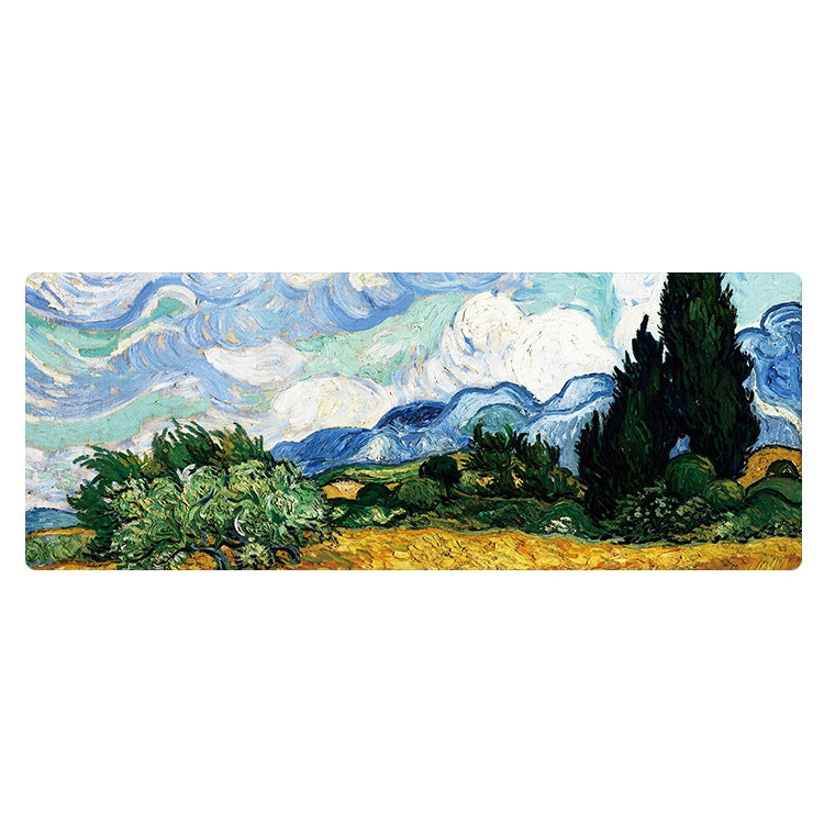 Am002 Large Oil Painting Desk Rubber Mouse Pad, Series 4