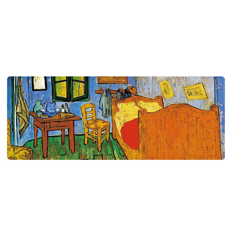 Am002 Large Oil Painting Desk Rubber Mouse Pad, Series 4