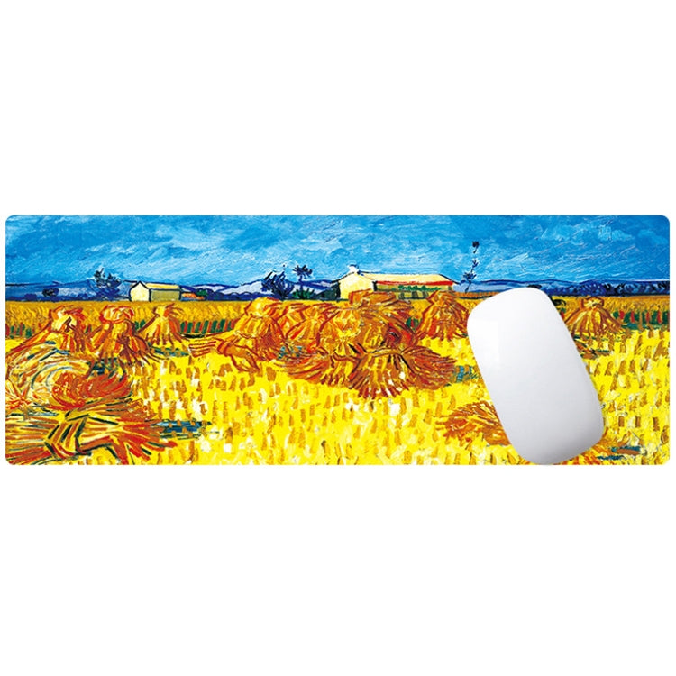 Am002 Large Oil Painting Desk Rubber Mouse Pad, Series 4