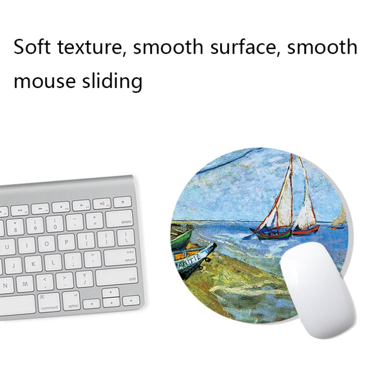 Am002 Large Oil Painting Desk Rubber Mouse Pad, Series 3