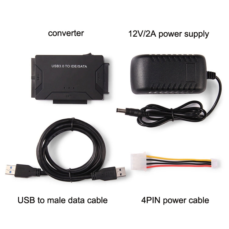 USB3.0 To SATA / IDE Easy Drive Cable External Hard Disk Adapter, Plug Specifications: