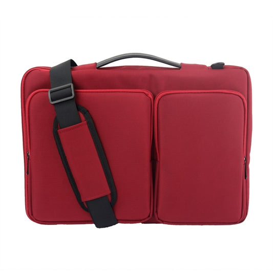 Nylon Waterproof Laptop Bag With Luggage Trolley Strap