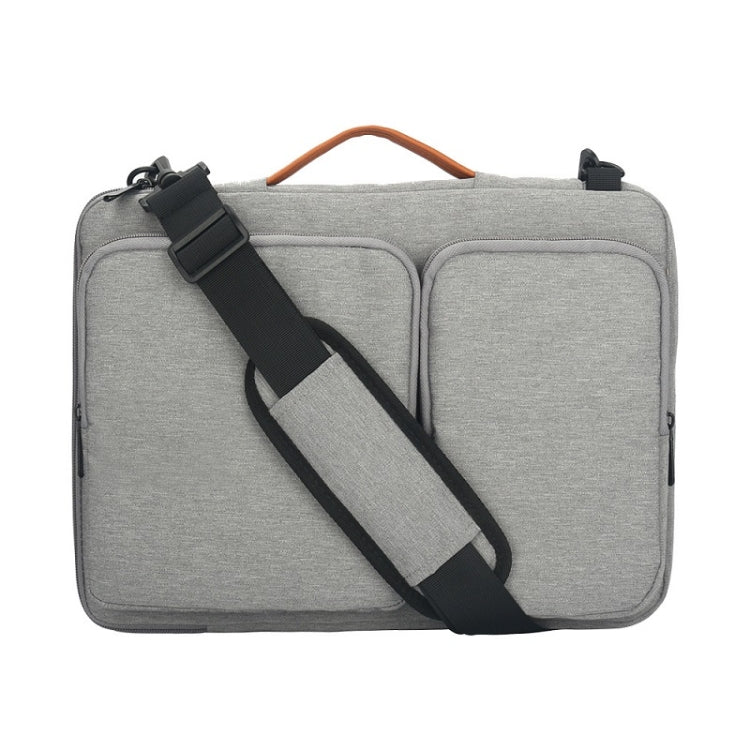 Nylon Waterproof Laptop Bag With Luggage Trolley Strap