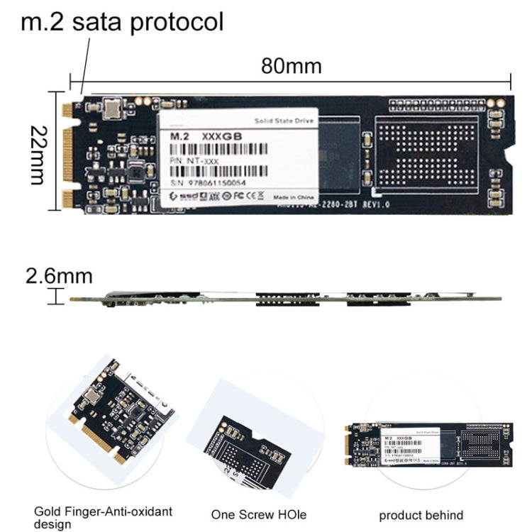 M.2 2.5 Inch High-speed SSD Solid State Drive