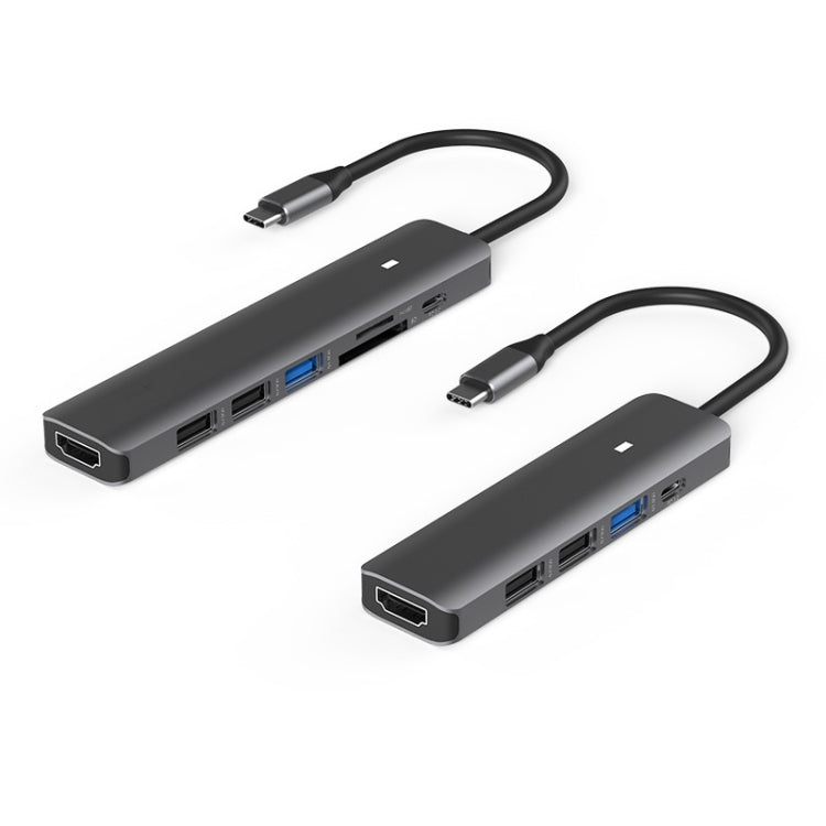 Blueendless Type-C+USB 3.0/2.0+HDMI4K HUB, Specification: