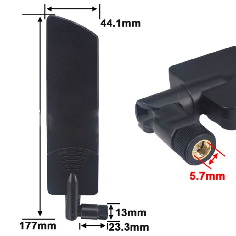 5G Full Netcom Black Plastic Sleeve Signal Strong High Gain Antenna