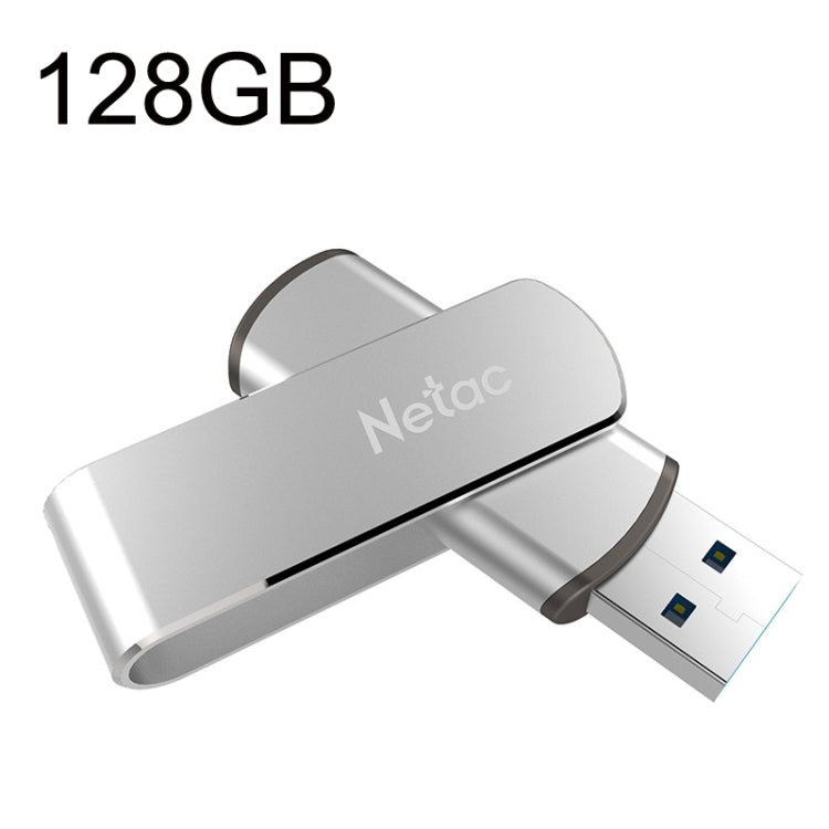 Netac U388 High Speed USB3.0 Metal Rotating Car Computer U Disk