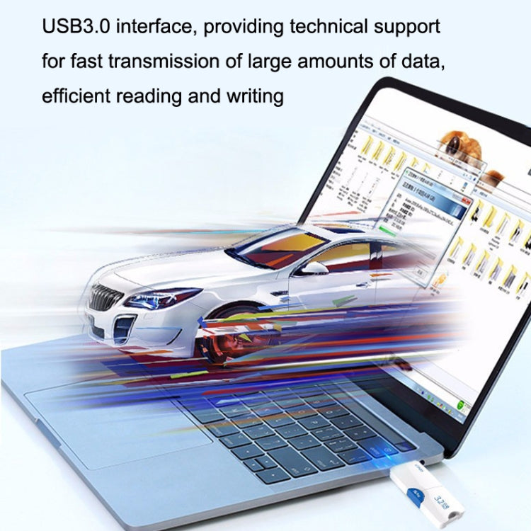 Netac U905 High Speed USB3.0 Retractable Car Music Computer USB Flash Drive