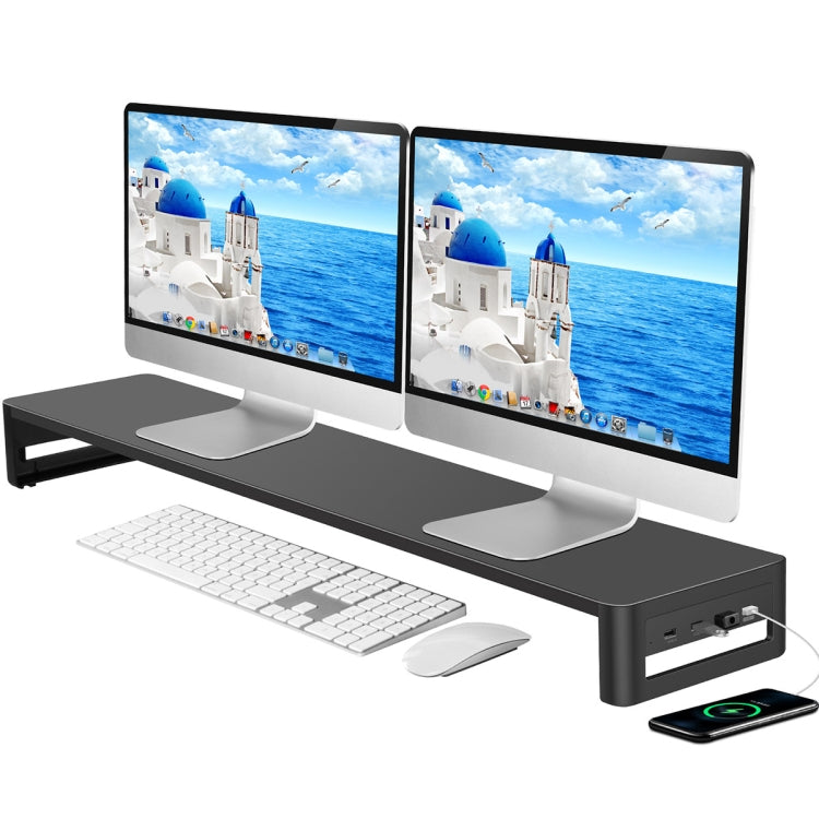 Vaydeer Multifunctional Desktop Widening Monitor Rack, Spec: