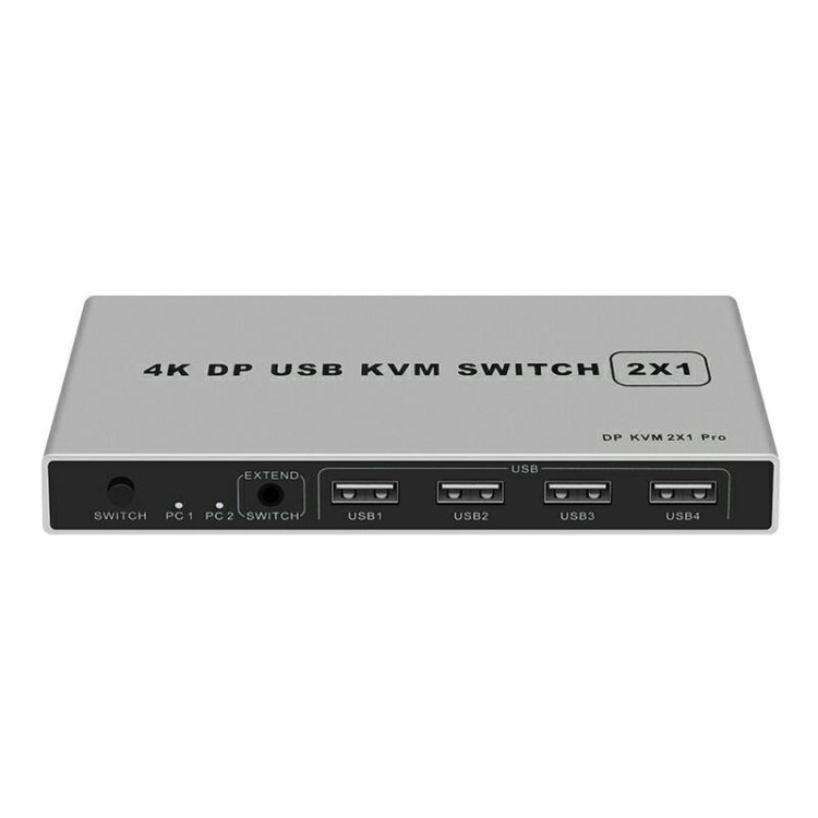 KYSW59 60HZ DP USB KVM Switch 2-in-1 Computer Sharing Device