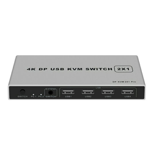 KYSW59 60HZ DP USB KVM Switch 2-in-1 Computer Sharing Device