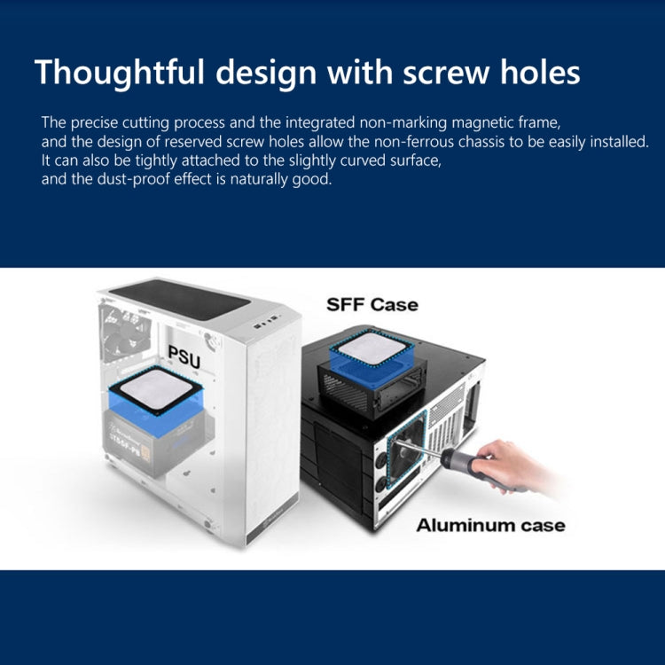 Magnetic Dust-proof Flter For Chassis Air Inlet