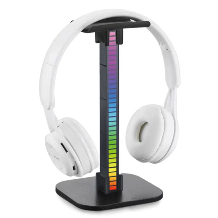 Ajazz Detachable RGB Glowing Game Headset Stand USB Pickup Lamp, Style: