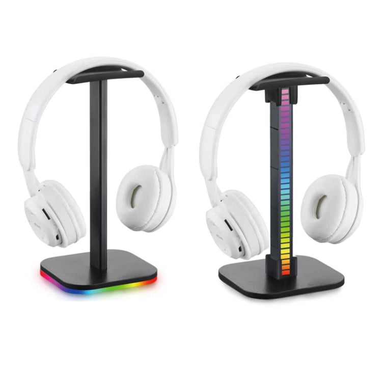 Ajazz Detachable RGB Glowing Game Headset Stand USB Pickup Lamp, Style: